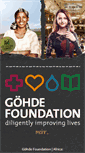 Mobile Screenshot of goehdefoundation.org